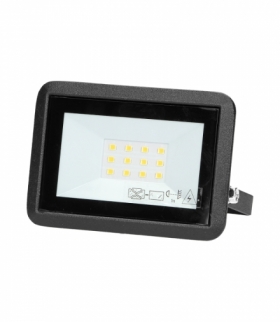 BULLED 10W naświetlacz 800lm, IP65, 4000K, Alu+szkło Orno OR-NL-6153BL4