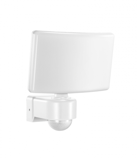 TOS LED 30W naświetlacz ogrodowy z PIR, 2200lm, IP65, 4000K, PC, biały Orno OR-NL-6148WLR4