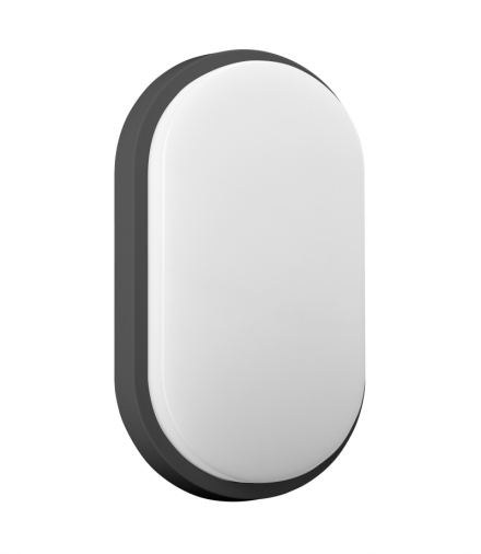 NEFRYT LED 10W, oprawa ogrodowa, 800lm, IP54, 4000K, czarna Orno OR-OP-6110BLPM4