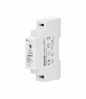Zasilacz na szynę DIN 12VDC, 1,25A, 15W, szerokość 1 moduł Orno OR-PSU-1642