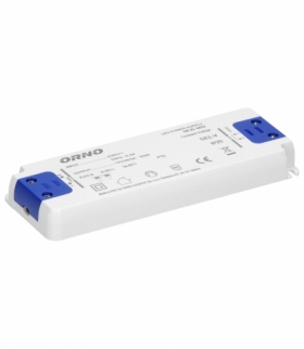Zasilacz płaski do LED 12VDC 50W, IP20 wysokość 18mm Orno OR-ZL-1652