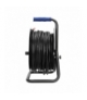 Przedłużacz bębnowy, 4 gniazda 2P+Z, kabel PVC H05VV-F 3x1,5mm², długość - 50m, STAŁE GNIAZDA, termik, przesłony torów prądowych