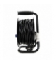 Przedłużacz bębnowy MINI, 4 gniazda 2P+Z (schuko), metalowy stojak, polwinit H05VV-F 3x1.5mm² - 15m Orno OR-AE-13171(GS)/15M