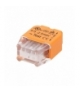 Złączka instalacyjna wciskana 2-przewodowa na drut 0,75-2,5mm² IEC 300V/24A 100 szt. Orno OR-SZ-8004/2/100