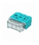 Złączka instalacyjna wciskana 3-przewodowa na drut 0,75-2,5mm² IEC 300V/24A 10 szt. Orno OR-SZ-8004/3/10