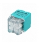 Złączka instalacyjna wciskana 4-przewodowa na drut 0,75-2,5mm² IEC 300V/24A Blister 10 szt. Orno OR-SZ-8004/4/B10