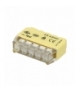 Złączka instalacyjna wciskana 5-przewodowa na drut 0,75-2,5mm² IEC 300V/24A 50 szt. Orno OR-SZ-8004/5/50
