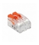 Złączka instalacyjna zaciskowa 2-przewodowa na dowolny przewód 0,2-4mm² IEC 450V/32A 10 szt. Orno OR-SZ-8005/2/10