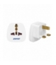 adapter podróżny - World to UK, 230VAC/13A, biały Orno OR-AE-13175