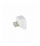 adapter podróżny - World to USA, 110-230VAC/10A, biały Orno OR-AE-13176