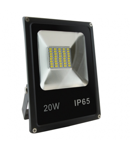 OLIMP LED 20W BLACK 4500K Naświetlacz SMD LED