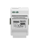 Philips WelcomeEye Power transformator modułowy do systemów wideo domofonowych 230V AC/24V DC, łatwy i szybki montaż natynkowy 5