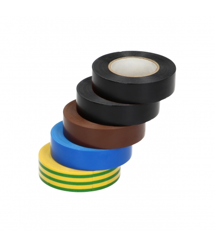 Pakiet dwóch zestawów taśm izolacyjnych OR-AE-13198, 19mm, uniepalniona, grubość 0,13mm, długość 20m Orno OR-AE-13198/S