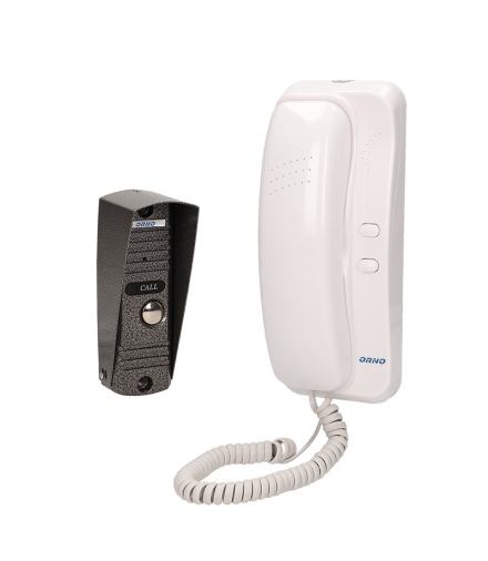 Zestaw domofonowy jednorodzinny, wandaloodporny, ARMA Orno OR-DOM-JJ-915