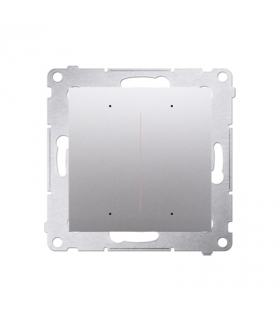 Sterownik przyciskowy oświetleniowy SWITCH D WiFi srebrny matowy metalizowany DEW2W.01/43