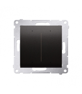 Sterownik przyciskowy oświetleniowy SWITCH D WiFi antracyt metalizowany DEW2W.01/48