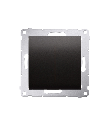 Sterownik przyciskowy oświetleniowy SWITCH D WiFi antracyt metalizowany DEW2W.01/48
