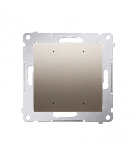 Kontroler przyciskowy CONTROL WiFi złoty matowy metalizowany DEK1W.01/44