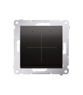 Kontroler przyciskowy CONTROL WiFi antracyt metalizowany DEK1W.01/48