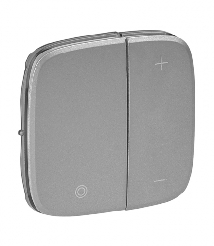 Valena Allure Klawisz ściemnaicza przyciskowego ALUMINIUM Legrand 752087