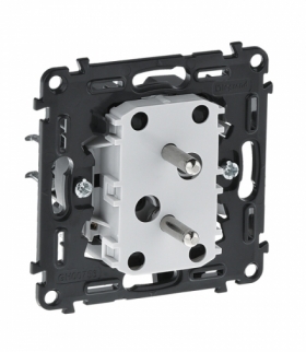 Valena Allure Gniazdo wtyczkowe podwójne do ramek wielokrotnych Legrand 753095