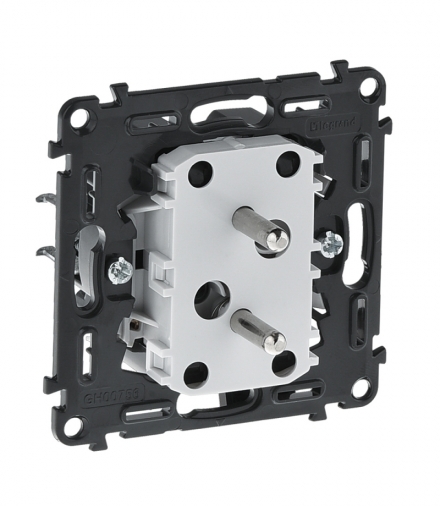 Valena Allure Gniazdo wtyczkowe podwójne do ramek wielokrotnych Legrand 753095