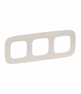 Valena Allure RAMKA KREMOWA POTRÓJNA Legrand 754313