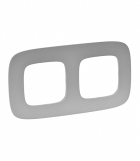 Valena Allure RAMKA ALUMINIUM PODWÓJNA Legrand 754392