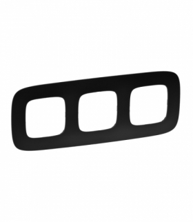 Valena Allure RAMKA CZARNY MAT POTRÓJNA Legrand 754403