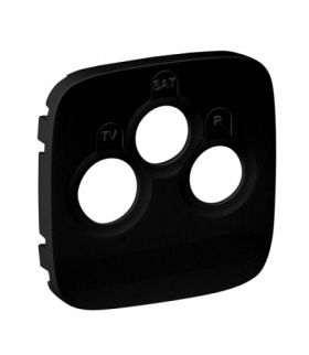 Valena Allure Plakietka gniazda TV-RD-SAT CZARNA Legrand 754798