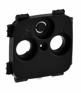 Valena Allure Plakietka TV-RD-SAT do gniazd innych producentów CZARNA Legrand 754808