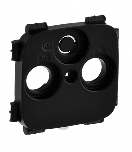 Valena Allure Plakietka TV-RD-SAT do gniazd innych producentów CZARNA Legrand 754808