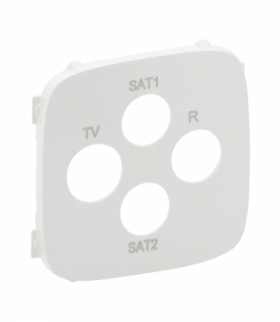 Valena Allure Plakietka gniazda TV-RD-SAT-SAT BIAŁA Legrand 754815
