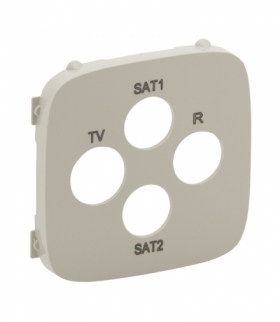 Valena Allure Plakietka gniazda TV-RD-SAT-SAT KREMOWA Legrand 754816