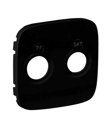 Valena Allure Plakietka gniazda TV-SAT CZARNA Legrand 754828