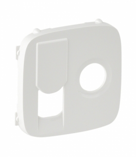 Valena Allure Plakietka gniazd TV+RJ45 BIAŁA Legrand 754835