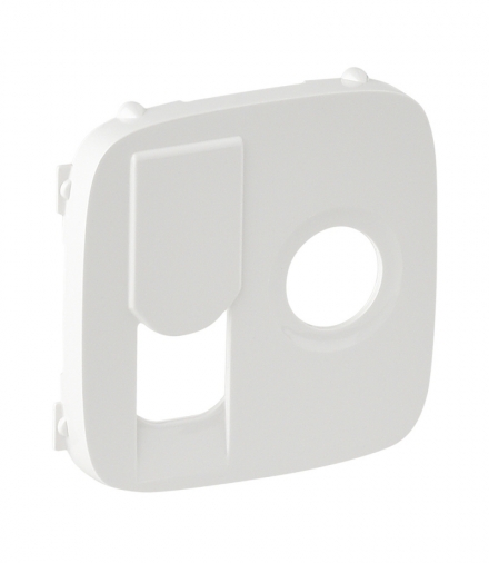 Valena Allure Plakietka gniazd TV+RJ45 BIAŁA Legrand 754835