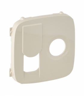 Valena Allure Plakietka gniazd TV+RJ45 KREMOWA Legrand 754836
