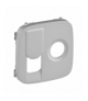 Valena Allure Plakietka gniazd TV+RJ45 ALUMINIUM Legrand 754837