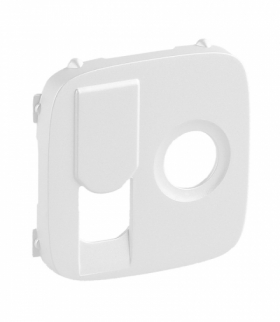 Valena Allure Plakietka gniazd TV+RJ45 PERŁOWA Legrand 754839