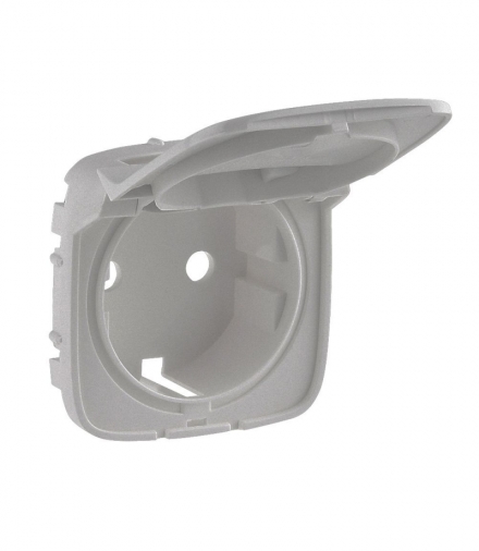 Valena Allure Plakietka do gniazd SCHUKO ALUMINIUM z klapką Legrand 754847