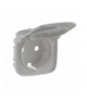 Valena Allure Plakietka do gniazd SCHUKO ALUMINIUM z klapką Legrand 754847
