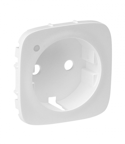Valena Allure Plakietka do gniazd SCHUKO BIAŁA ze wskaźnikiem LED Legrand 754855