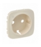 Valena Allure Plakietka do gniazd SCHUKO KREMOWA ze wskaźnikiem LED Legrand 754856