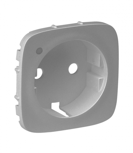 Valena Allure Plakietka do gniazd SCHUKO ALUMINIUM ze wskaźnikiem LED Legrand 754857