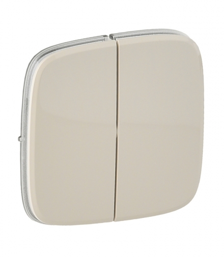 Valena Allure Klawisz podwójny KREMOWY Legrand 755026