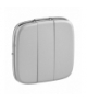 Valena Allure Klawisz potrójny ALUMINIUM Legrand 755037