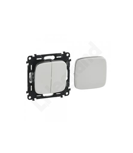 Valena Allure ŁĄCZNIK PODWÓJNY WIELOFUNKCYJNY BIAŁY Legrand 755095