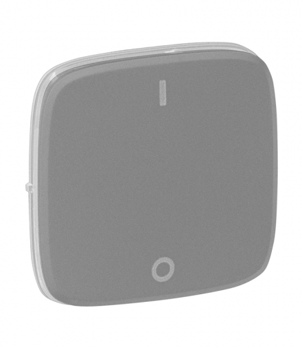Valena Allure Klawisz łącznika dwubiegunowego ALUMINIUM Legrand 755127
