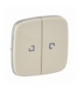 Valena Allure Klawisz podwójny podświetlany KREMOWY Legrand 755226